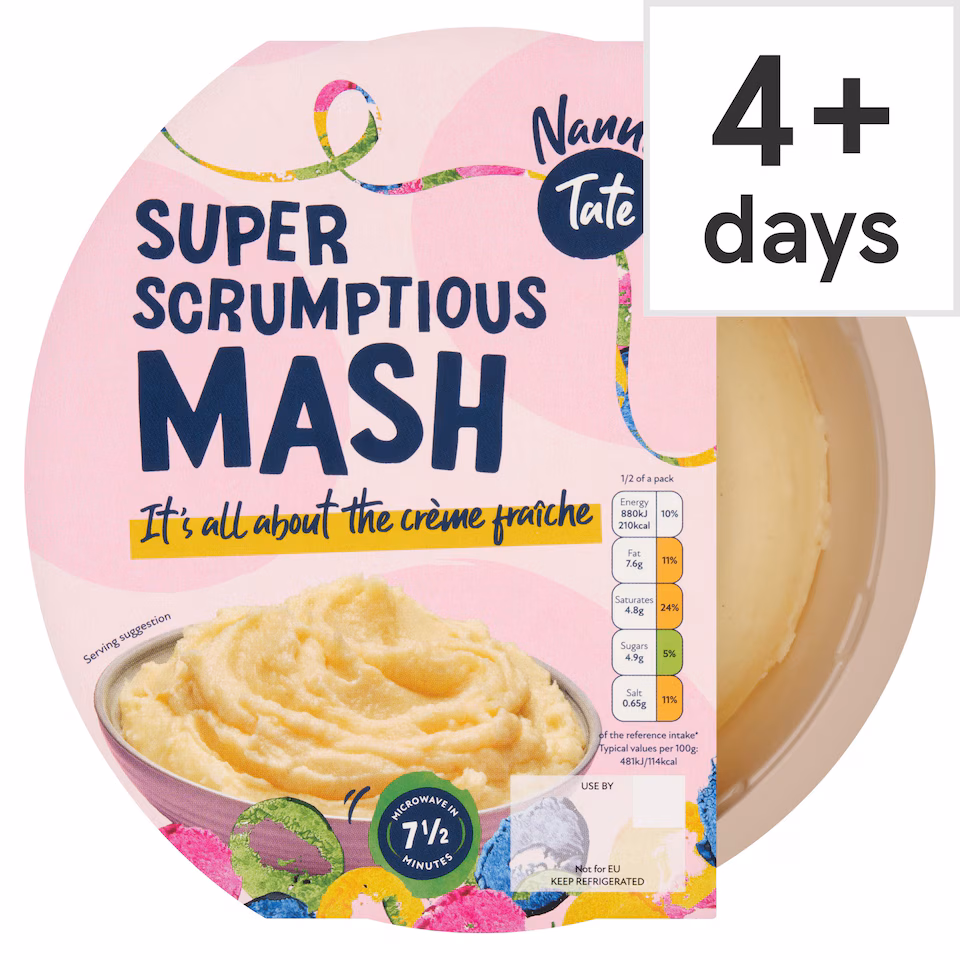 Nanna Tate Super Scrumptious Mash 400g