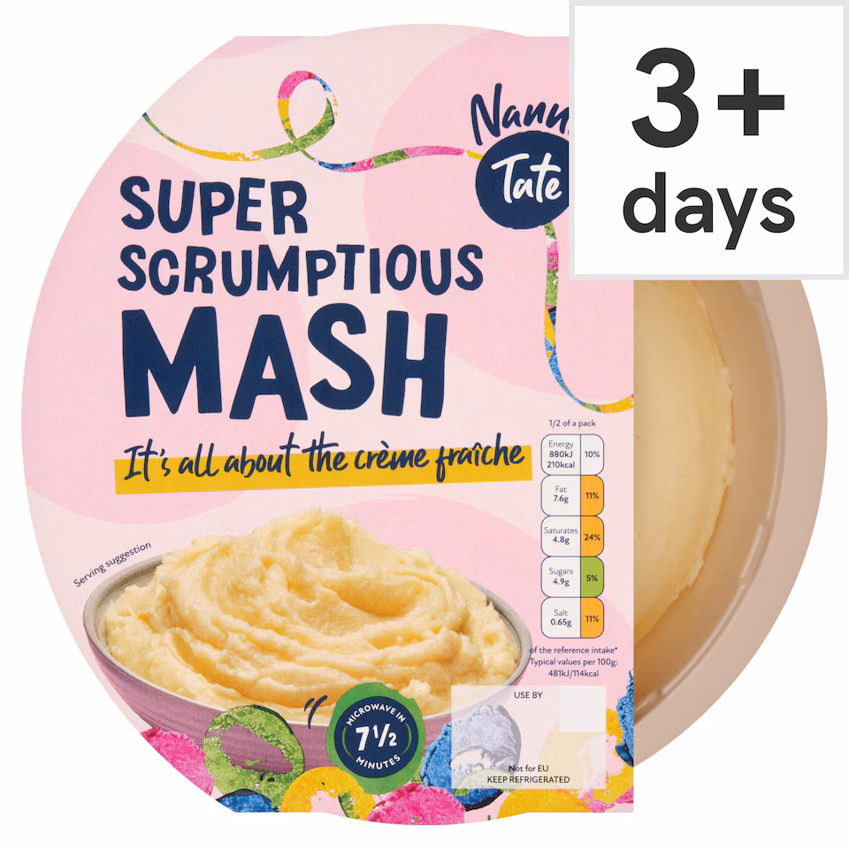 Nanna Tate Super Scrumptious Mash 400g