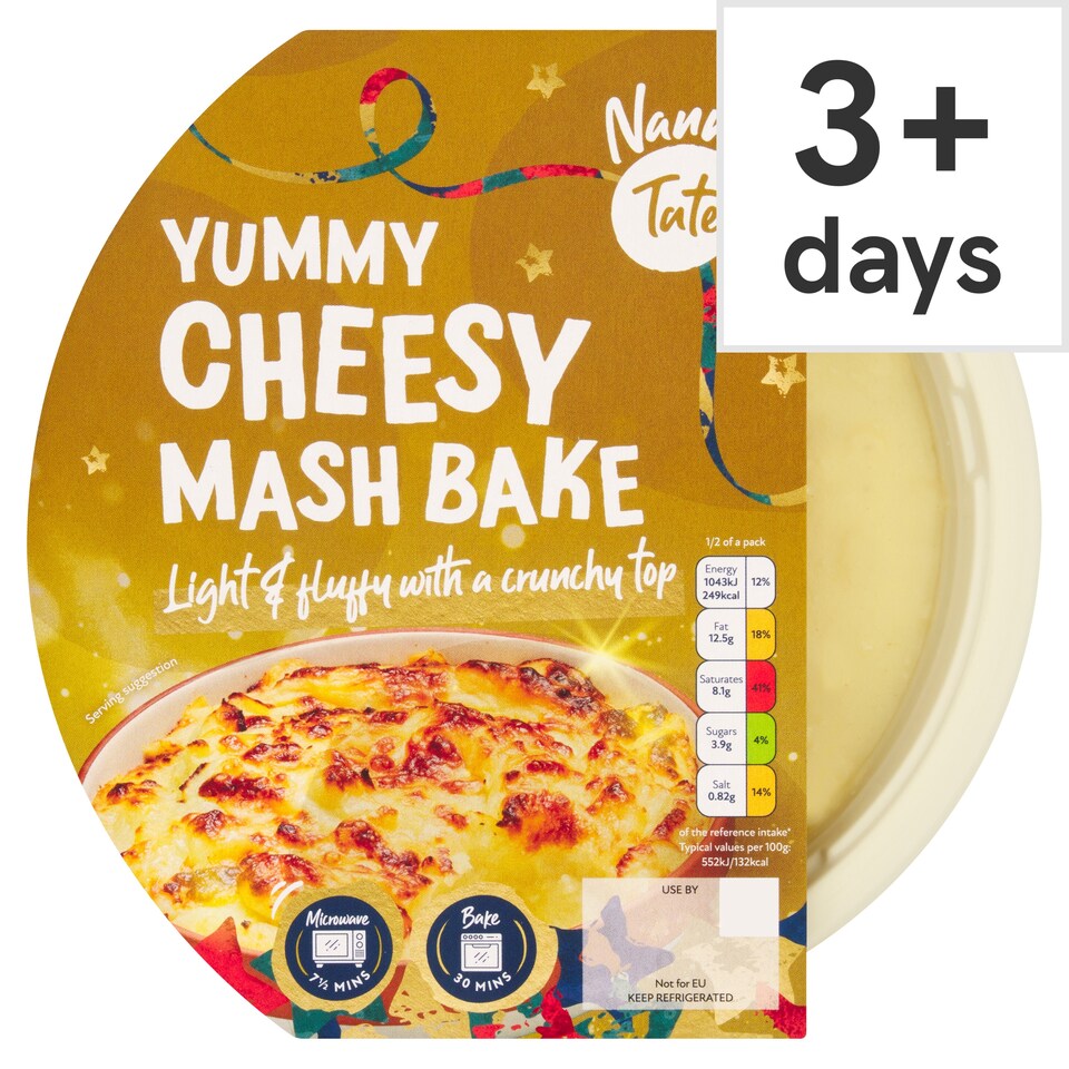 Nanna Tate Yummy Cheesy Mash Bake 400g