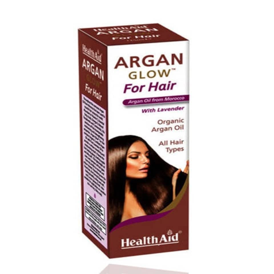 Health Aid Argan Glow Oil For Hair With Lavender