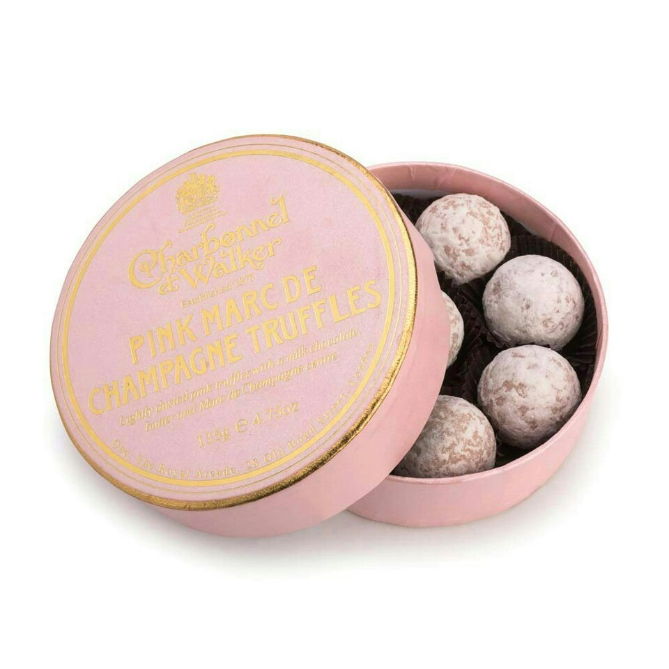 Charbonnel et Walker Pink Marc de Champagne Truffles (135g)