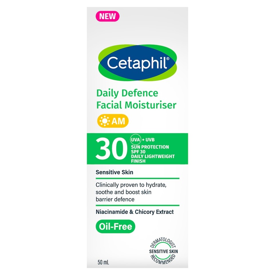 Cetaphil Daily Defence Facial Moisturiser SPF30 50ml