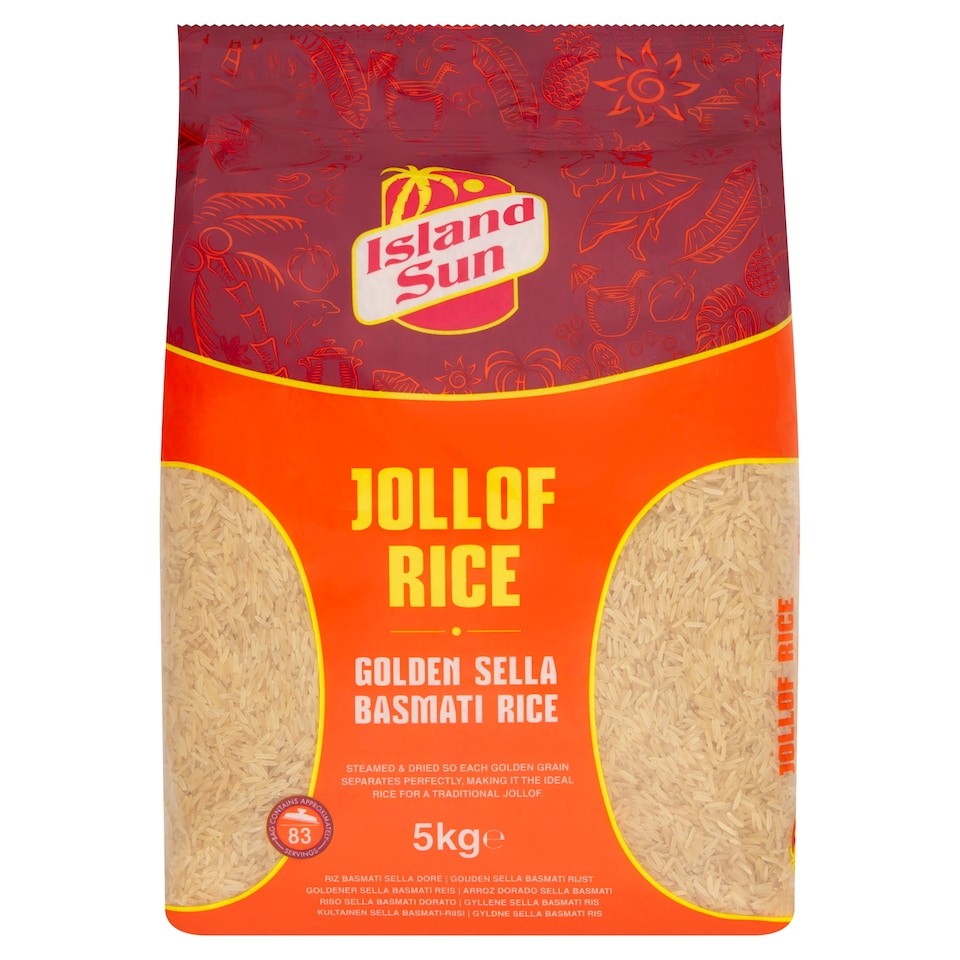 Island Sun Golden Basmati Sella Rice 5Kg