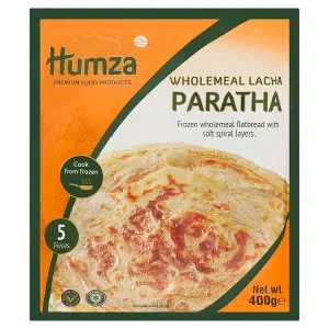 Humza 5 Wholemeal Lacha Paratha 400g