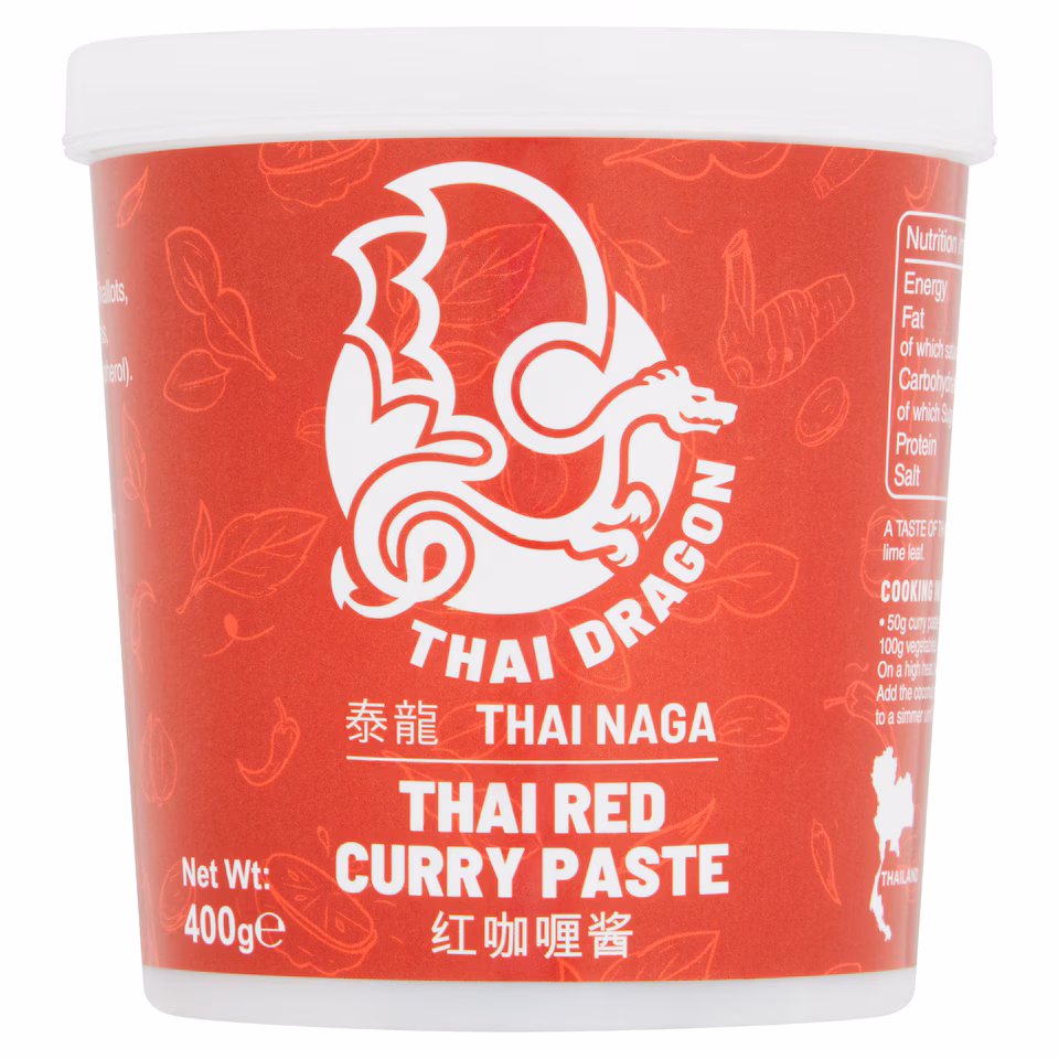 Thai Dragon Red Curry Paste 400G