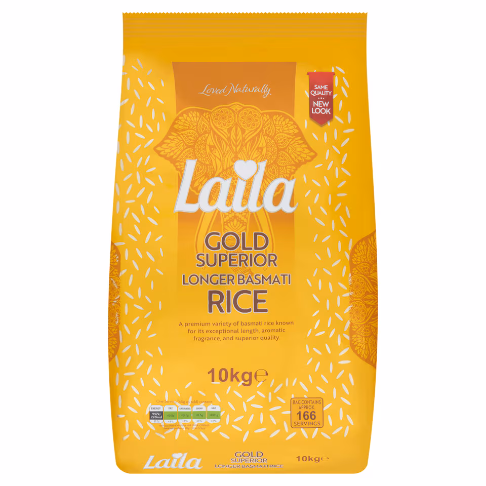 Laila Gold Basmati Rice 10Kg