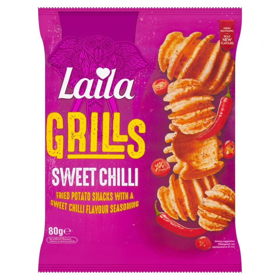 Laila Sweet chilli grills 80g