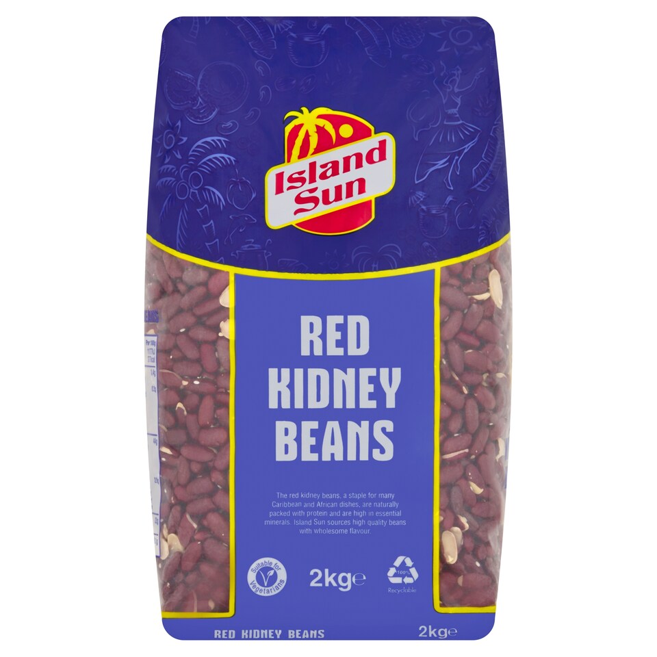 Island Sun Red Kidney Beans 2Kg