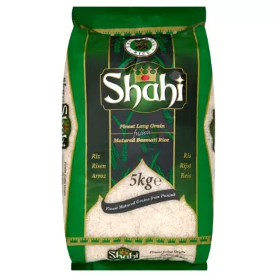 Shahi Finest Long Gran Matured Basmati Rice 5kg