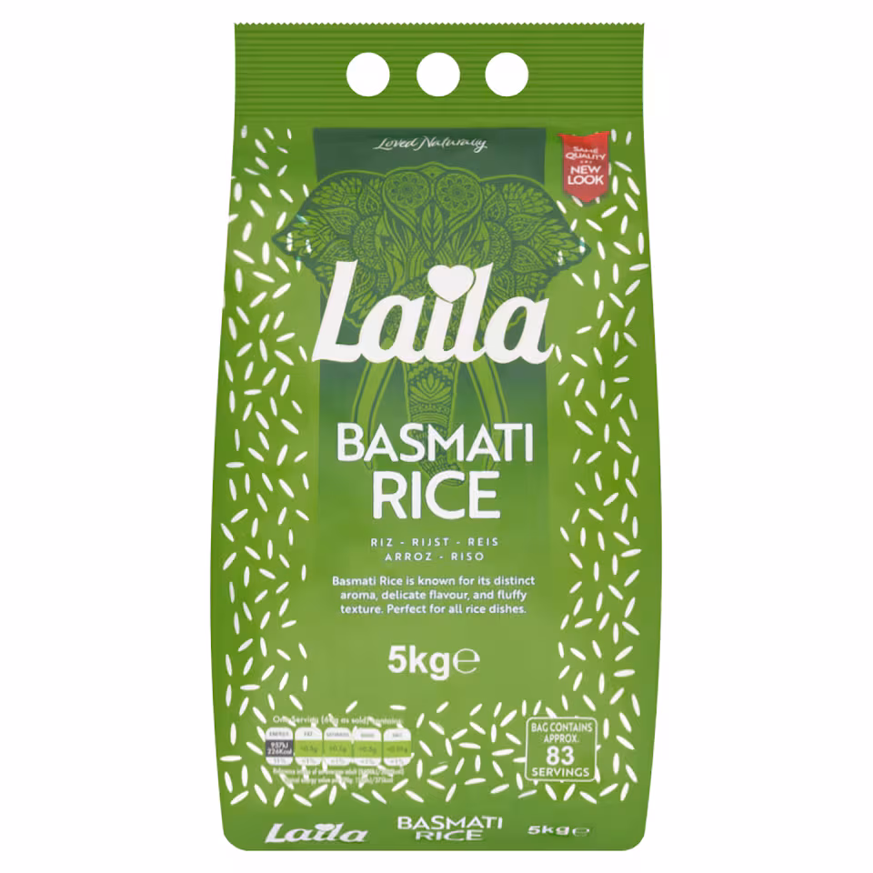 Laila Basmati Rice 5Kg