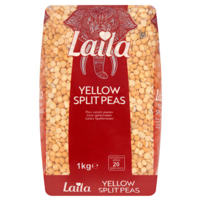 Laila Yellow Split Peas 1kg