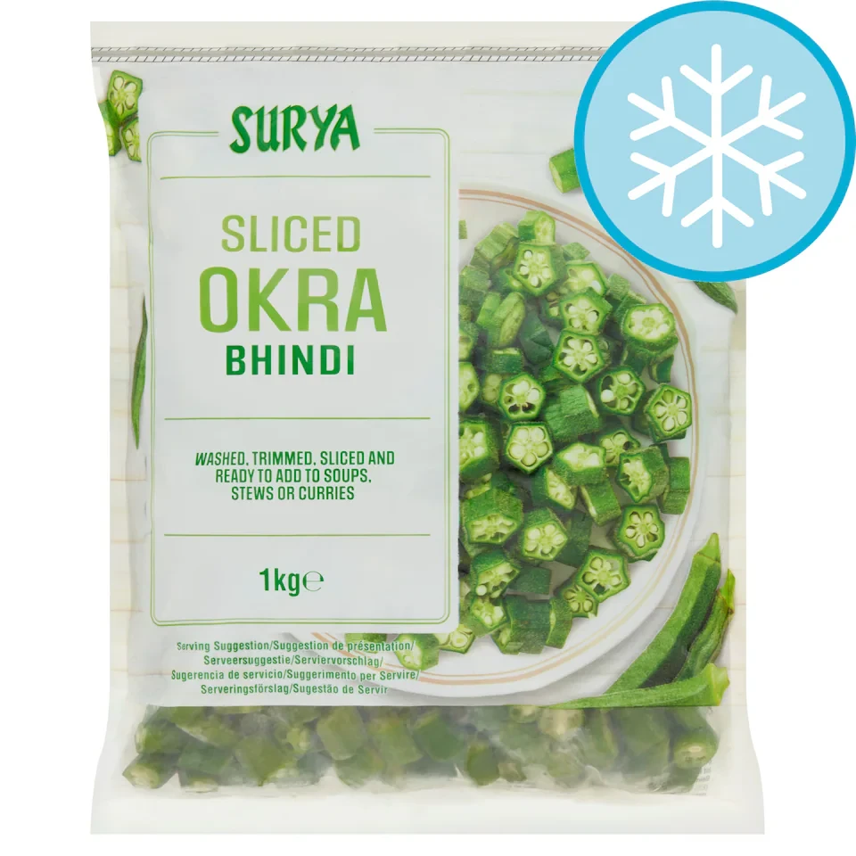 Surya Sliced Okra Bhindi 1kg
