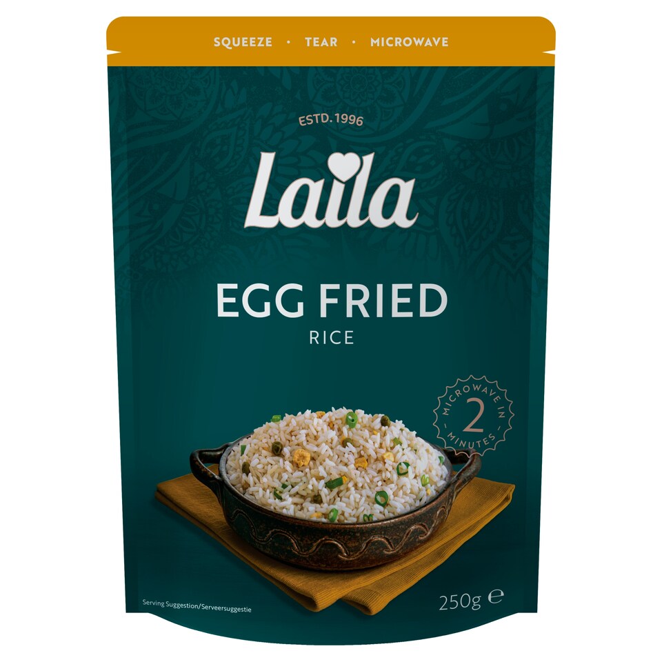 Laila Egg Fried Microwave Rice 250g