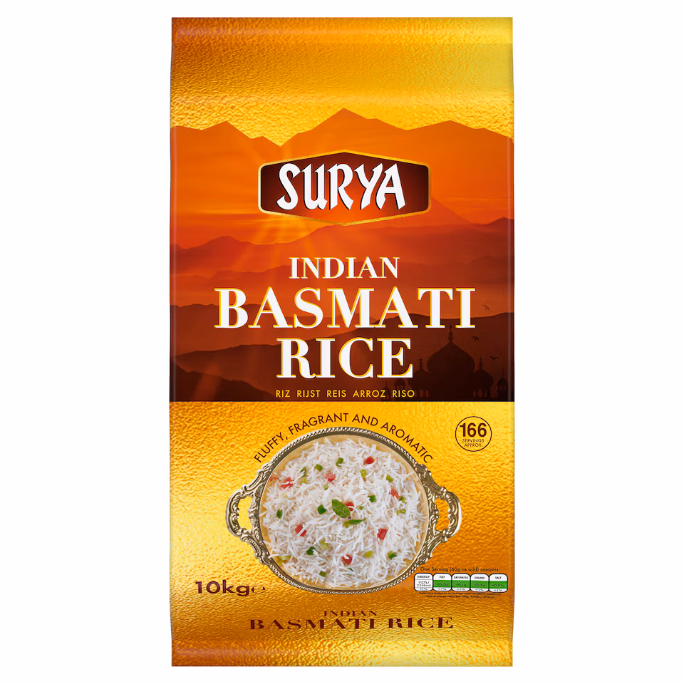 Surya Indian Basmati Rice 10KG