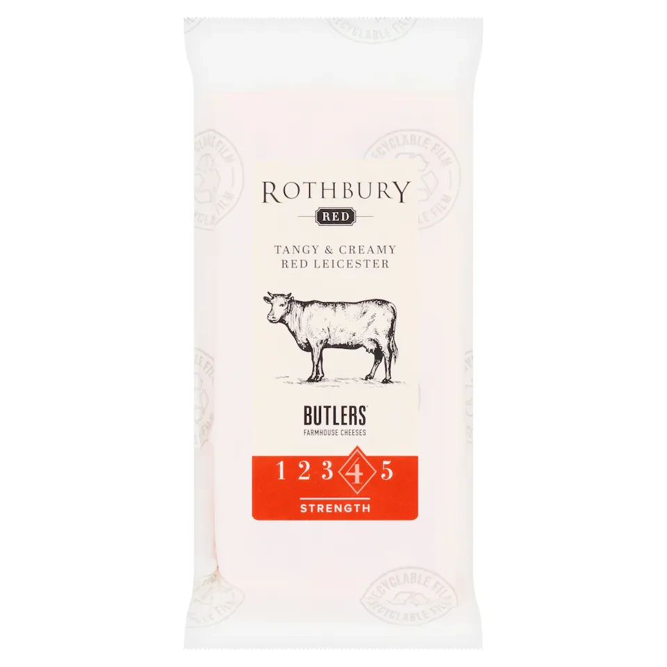 Butlers farmhouse Cheeses Rothbury Red 250g