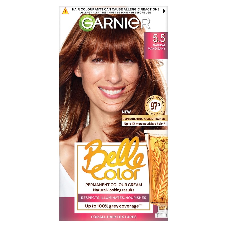 Garnier Belle Colour 5.5 Natural Light Auburn Permanent Hair Dye