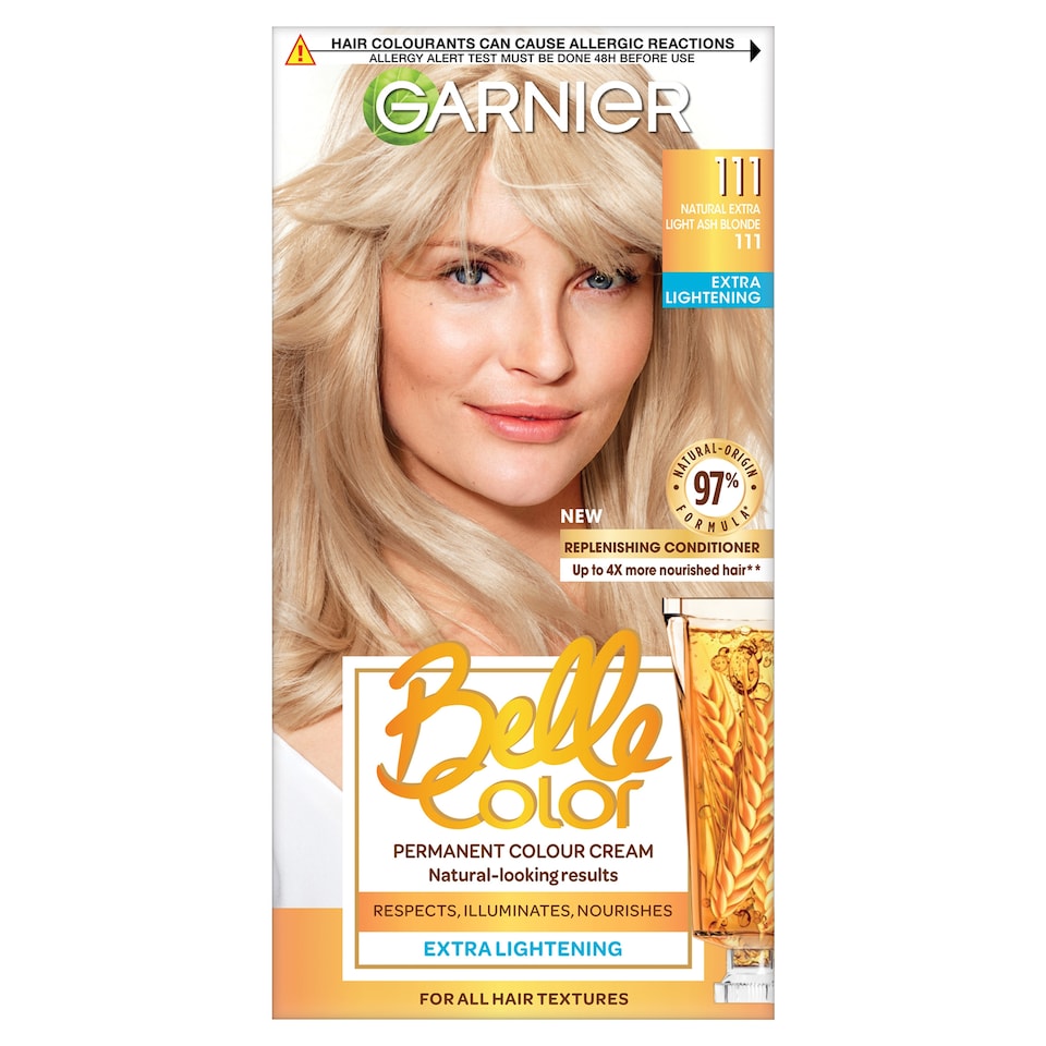 Garnier Belle Color Permanent Hair Dye - 111 Extra Light Ash Blonde