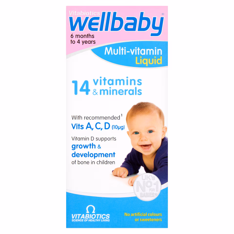 Vitabiotics Wellbaby Multivitamin Liquid 150ml