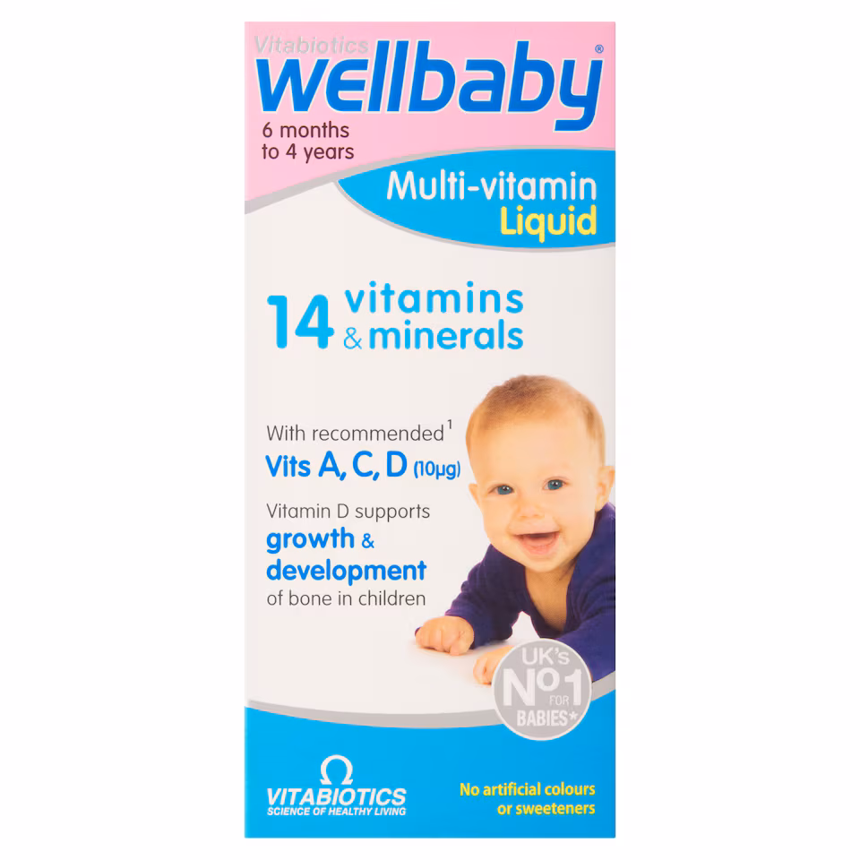 Vitabiotics Wellbaby Multivitamin Liquid 150ml