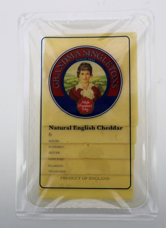 Cheddar Mild skivet 150g Singleton