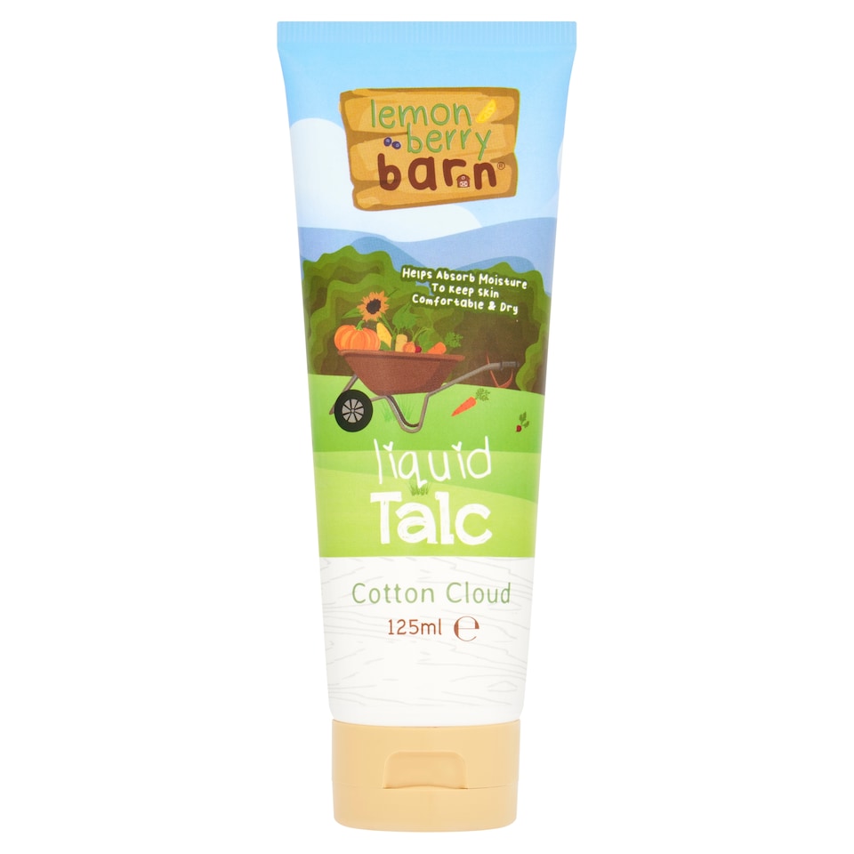 Lemon Berry Barn Liquid Talc Cotton Cloud 125ml