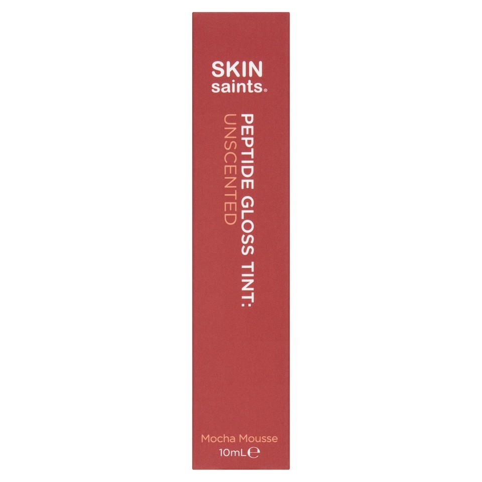 Skin Saints Peptide Gloss Tint Unscented Mocha Mousse 10ml