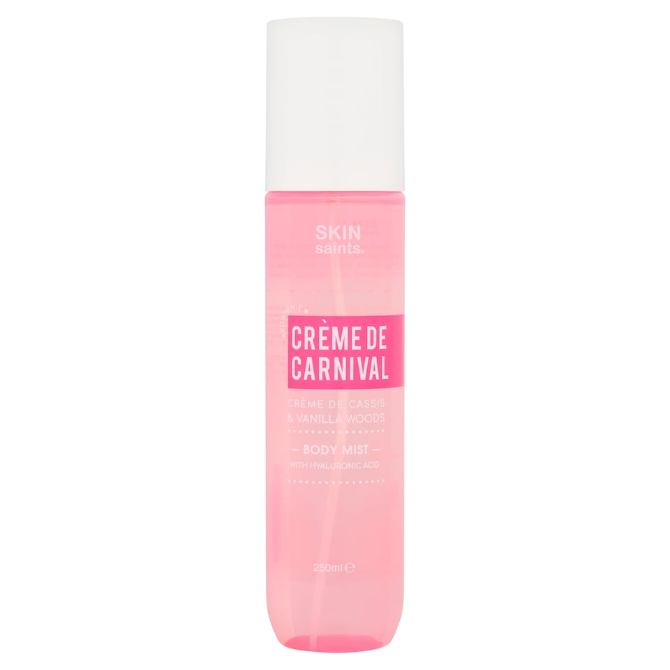 Skin Saints Creme de Carnival Cassis & Vanilla Woods Body Mist 250ml
