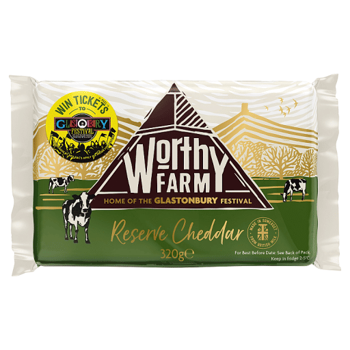 Worthy Farm Reserve Cheddar 320g