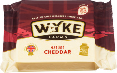 Wyke Farms Mature Hvit Cheddar 200g