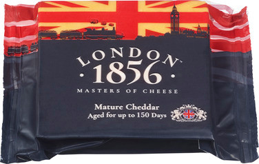 London 1856 Mature Rød Cheddar 200g