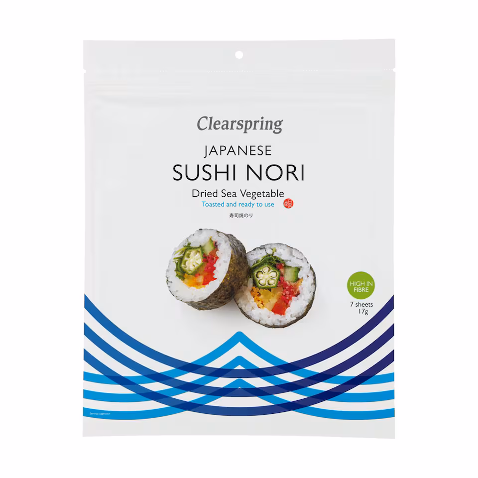 Japanese Sushi Nori 17g (Clearspring) | Multi