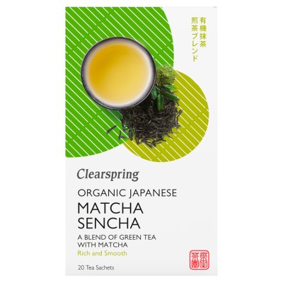 Clearspring Organic Matcha Sencha 20 Tea Bags