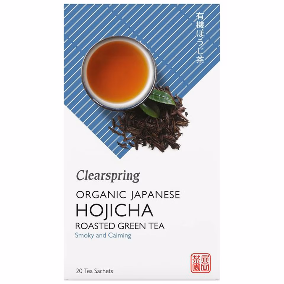 Organic Japanese Hojicha 20 Tea Sachets (Clearspring) | Multi