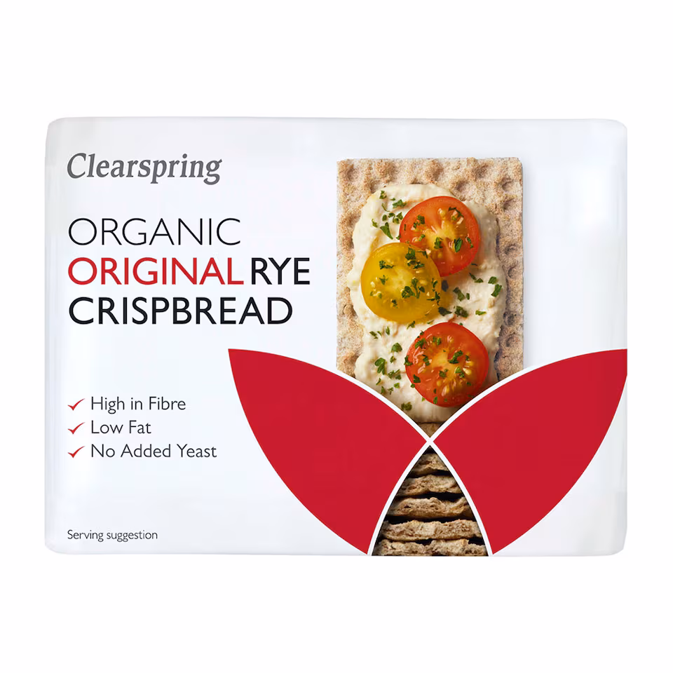Organic Original Rye Crispbread 200g (Clearspring)