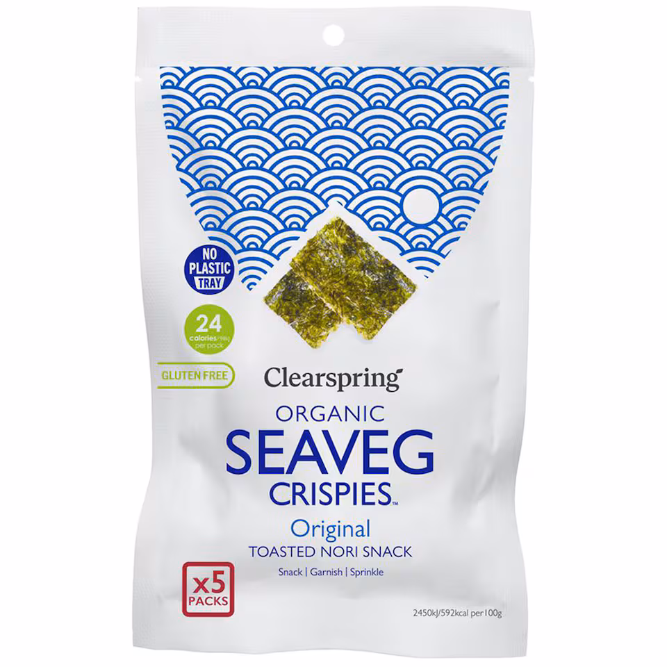 Organic Original SeaVeg Crispies Multipack 20g (Clearspring)