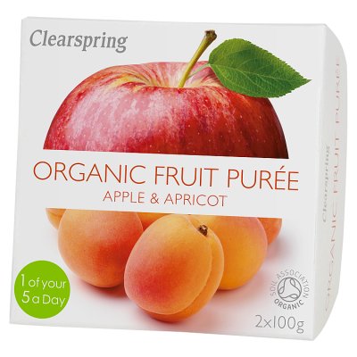 Clearspring Organic Purée Apple & Apricot