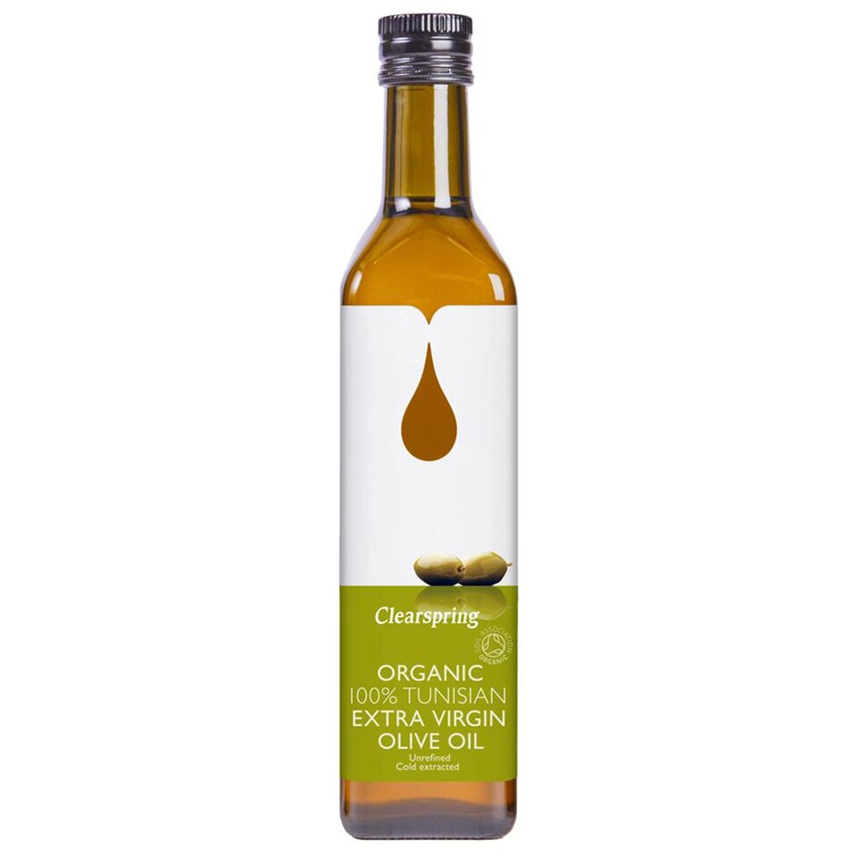 Organic Tunisian Extra Virgin Olive Oil 500ml (Clearspring) | Multi