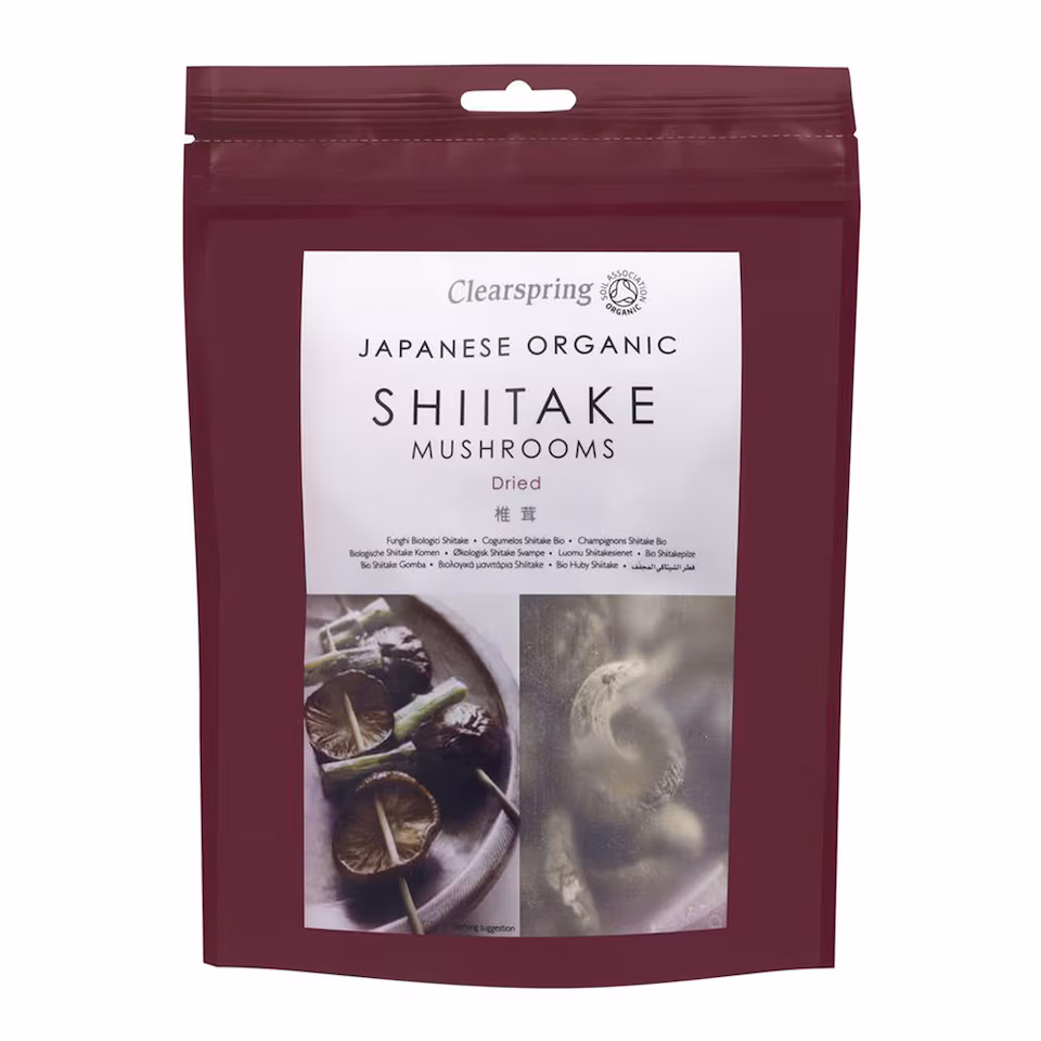 Organic Japanese Shiitake Mushrooms 40g (Clearspring) | Multi