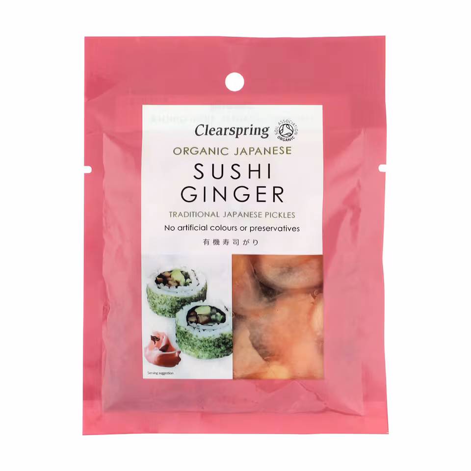 Organic Japanese Sushi Ginger (Clearspring)