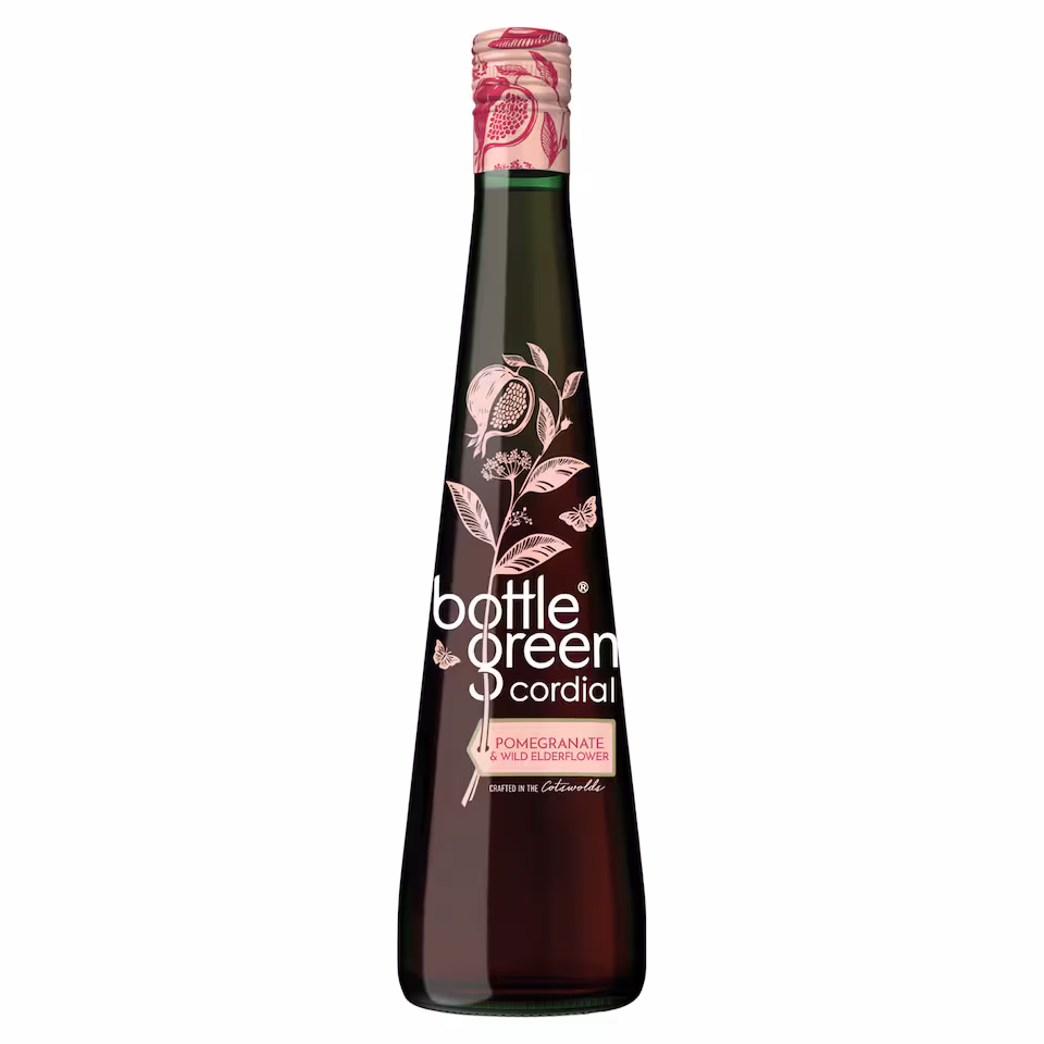 Bottlegreen Pomegranate Elderflower Cordial 50Cl