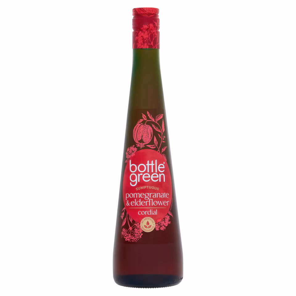 Bottlegreen Pomegranate Elderflower Cordial 50Cl