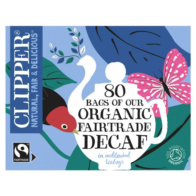Clipper Organic Decaf Everyday Tea x80 Tea Bags 250g