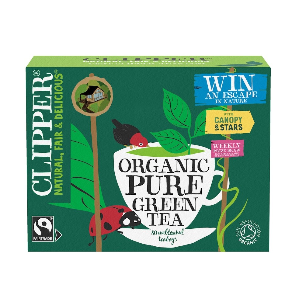 Clipper Organic Fairtrade Green Tea 80S