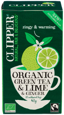 Clipper Green Tea w/ Lime & Ginger