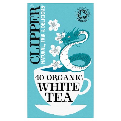 Clipper Organic Fairtrade White Tea Bags 40s