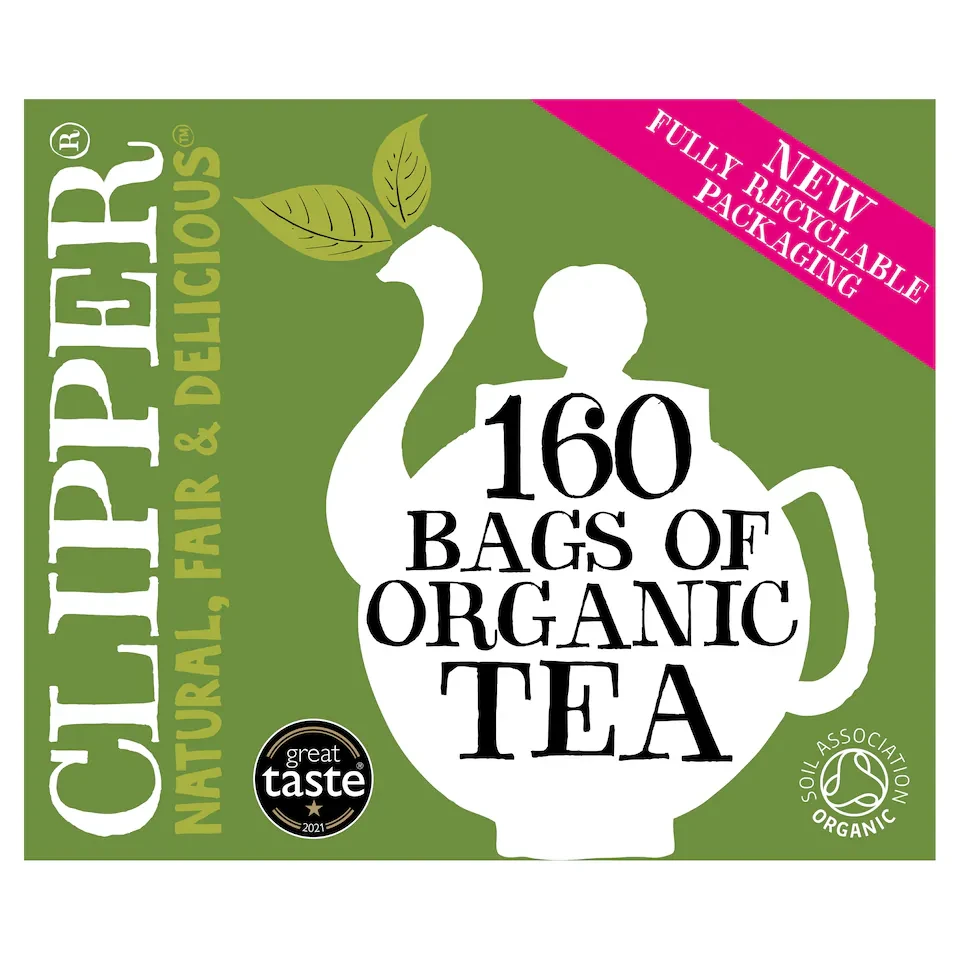 Clipper Organic Everyday 160 Tea Bags 464g