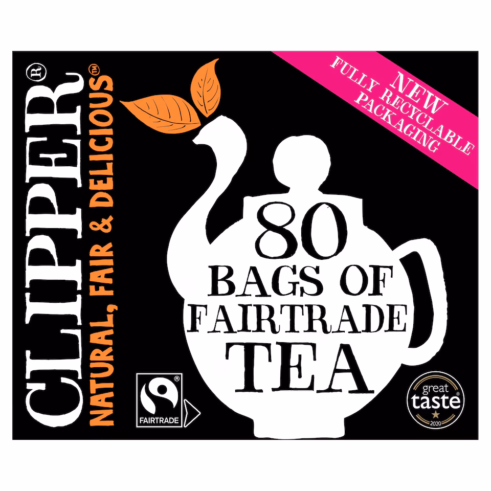 Clipper Classic Everyday Tea Bags 80Pk 232G