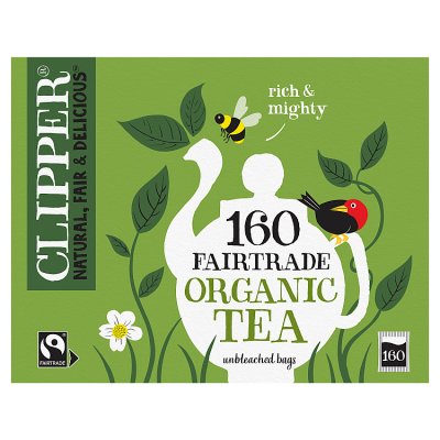 Clipper Organic Fairtrade Everyday 160 Tea Bags