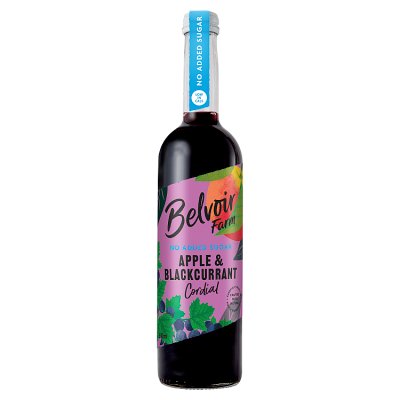 Belvoir Apple & Blackcurrant No Added Sugar Cordial