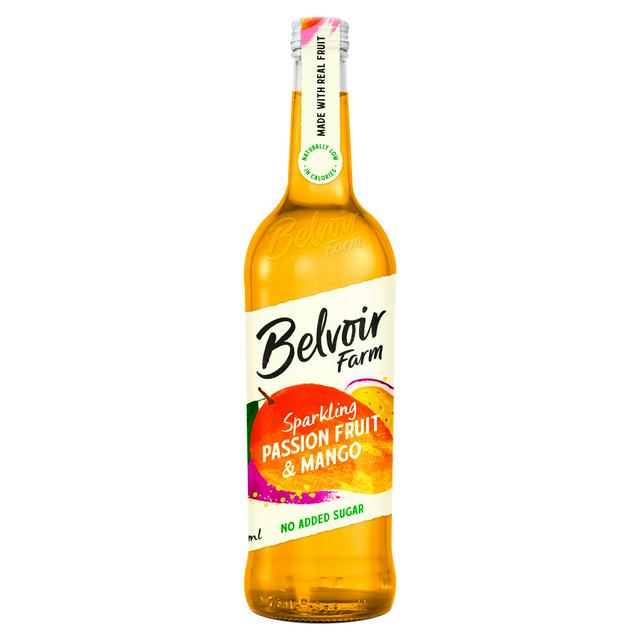 Belvoir Farm Sparkling No Added Sugar Mango & Passionfruit 750ml